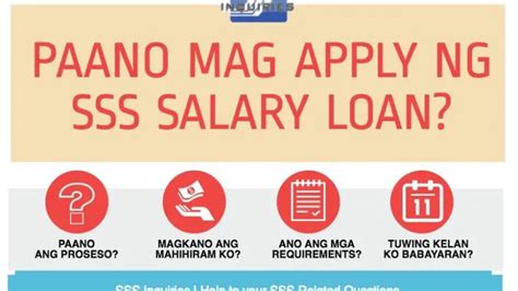 How to Apply for an SSS Salary Loan (Tagalog) .